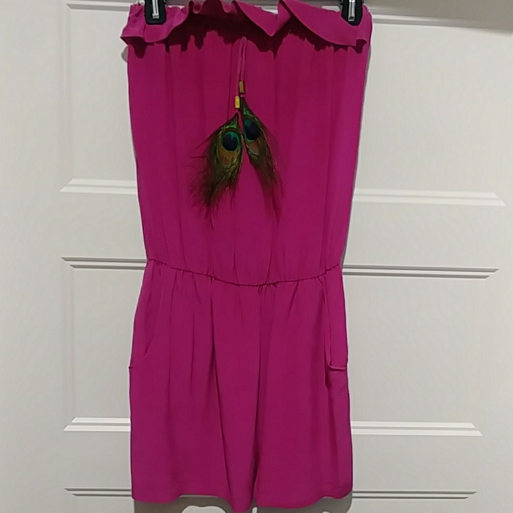 Strapless dress